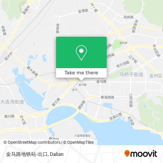 金马路地铁站-出口 map