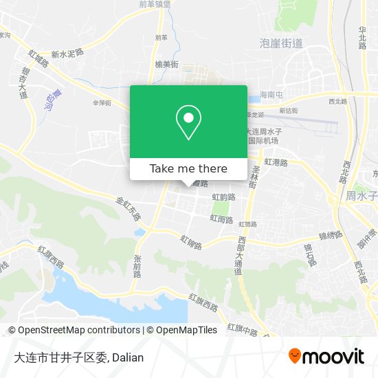 大连市甘井子区委 map