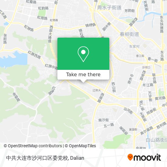 中共大连市沙河口区委党校 map