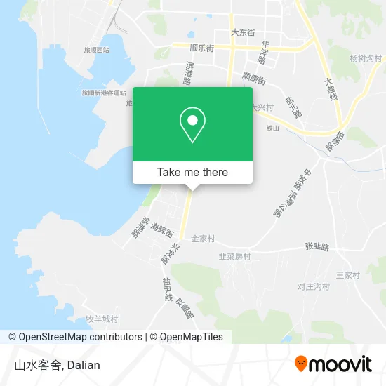 山水客舍 map