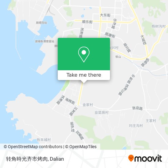 转角時光齐市烤肉 map