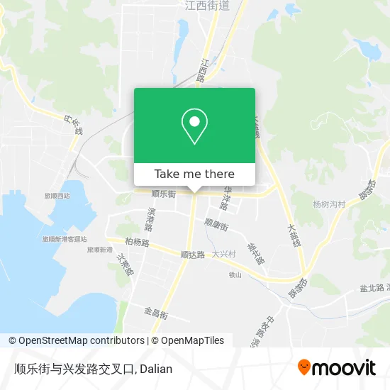 顺乐街与兴发路交叉口 map
