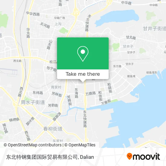 东北特钢集团国际贸易有限公司 map