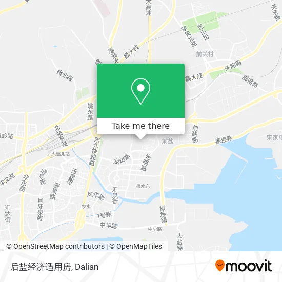 后盐经济适用房 map