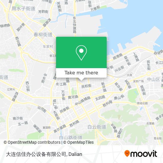 大连信佳办公设备有限公司 map