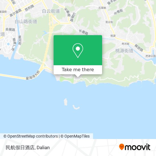民航假日酒店 map