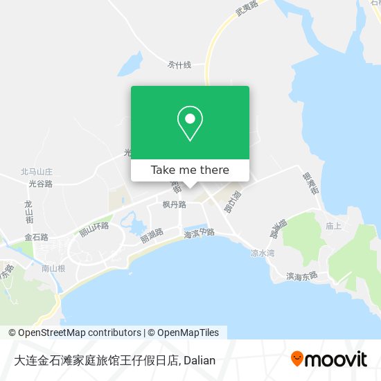 大连金石滩家庭旅馆王仔假日店 map