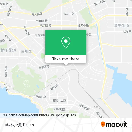 格林小镇 map