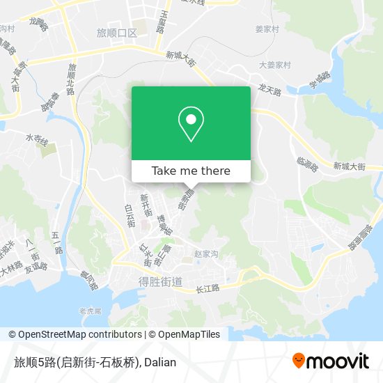 旅顺5路(启新街-石板桥) map