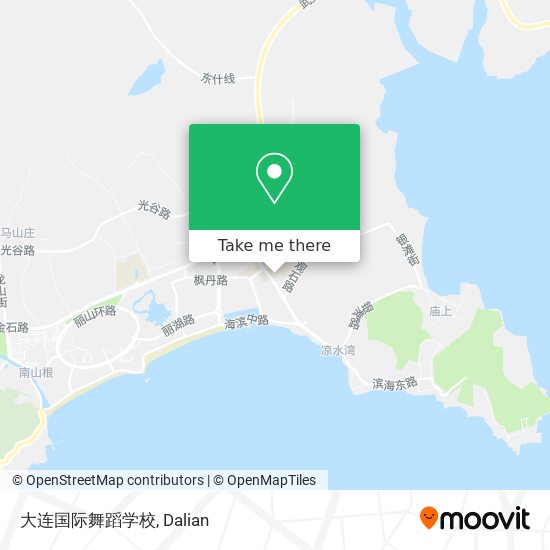 大连国际舞蹈学校 map