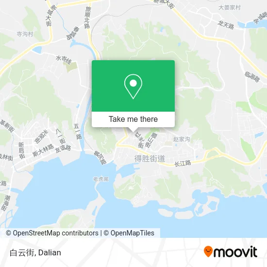 白云街 map