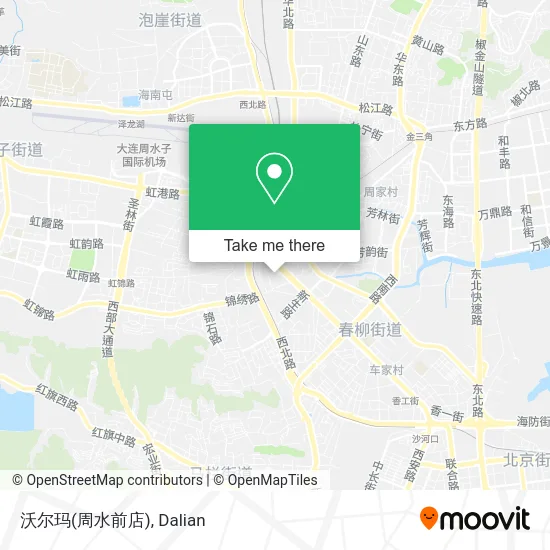 沃尔玛(周水前店) map