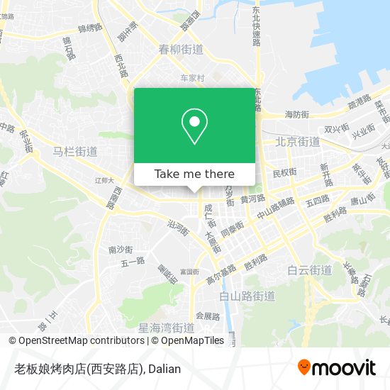 老板娘烤肉店(西安路店) map