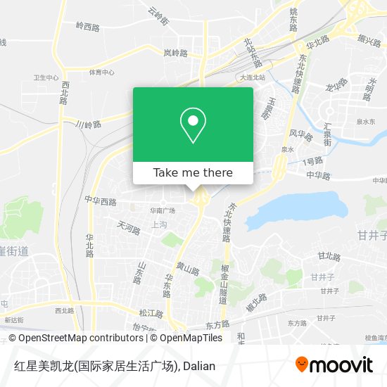 红星美凯龙(国际家居生活广场) map