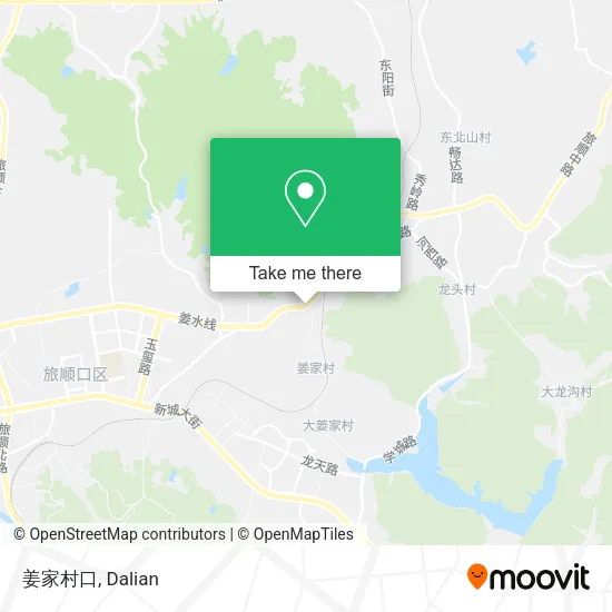 姜家村口 map