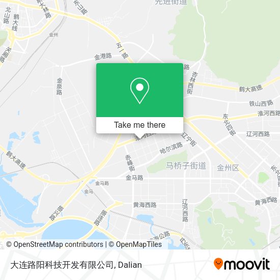 大连路阳科技开发有限公司 map