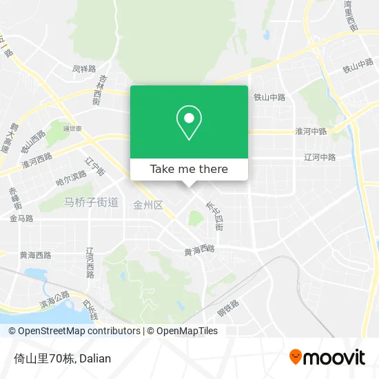 倚山里70栋 map
