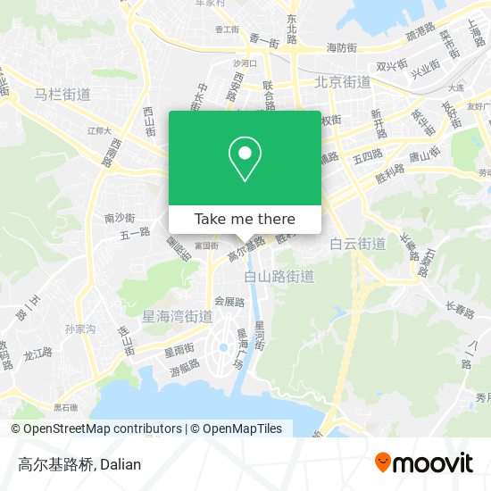 高尔基路桥 map