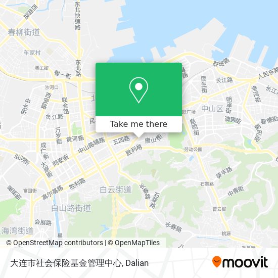 大连市社会保险基金管理中心 map