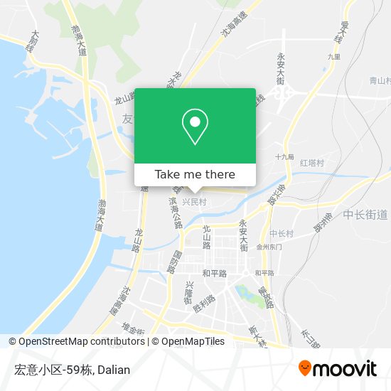 宏意小区-59栋 map