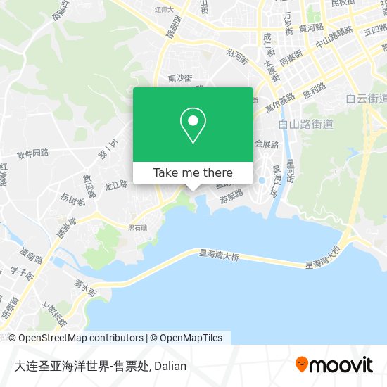 大连圣亚海洋世界-售票处 map