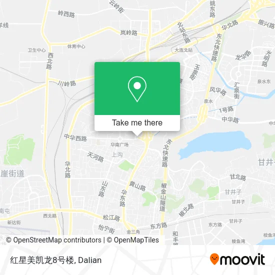 红星美凯龙8号楼 map