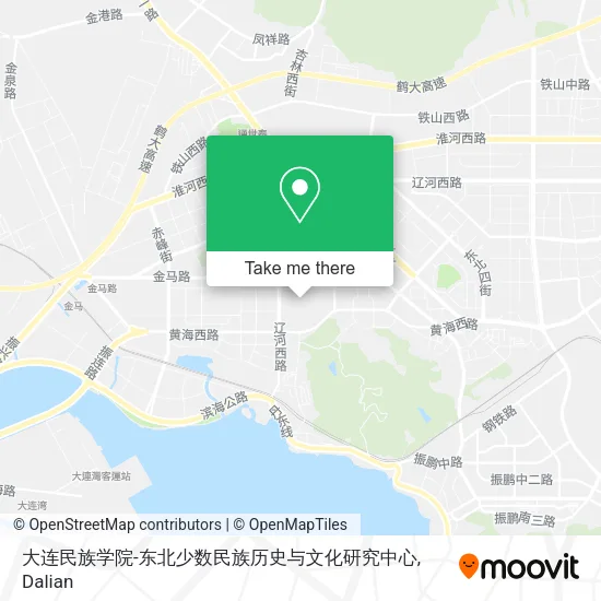 大连民族学院-东北少数民族历史与文化研究中心 map