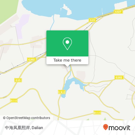 中海凤凰熙岸 map