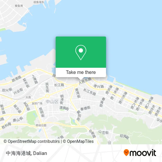 中海海港城 map
