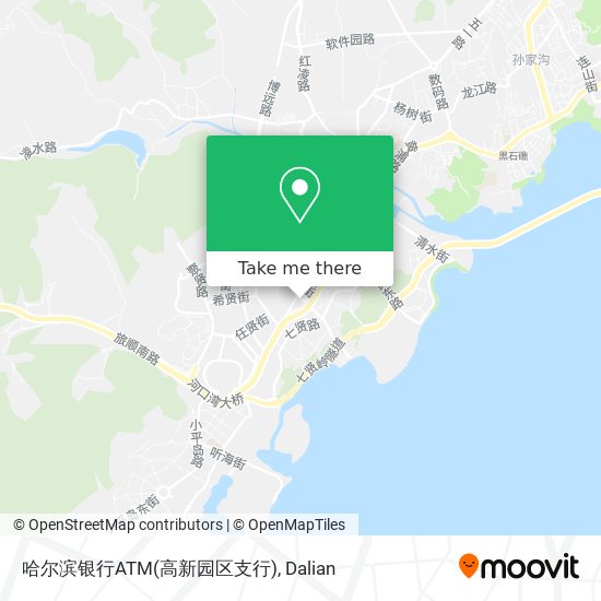 哈尔滨银行ATM(高新园区支行) map