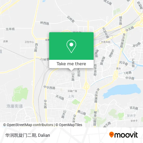 华润凯旋门二期 map