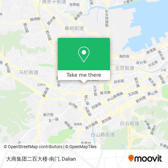 大商集团二百大楼-南门 map