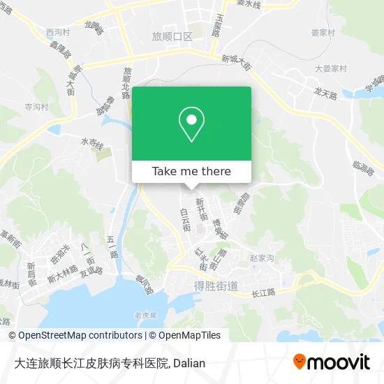 大连旅顺长江皮肤病专科医院 map