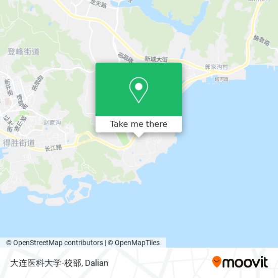 大连医科大学-校部 map