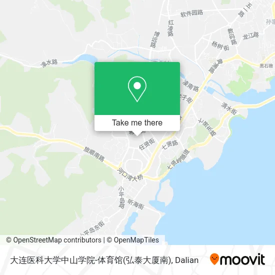 大连医科大学中山学院-体育馆(弘泰大厦南) map