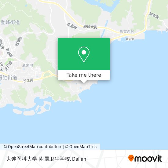大连医科大学-附属卫生学校 map