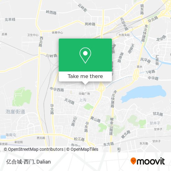亿合城-西门 map