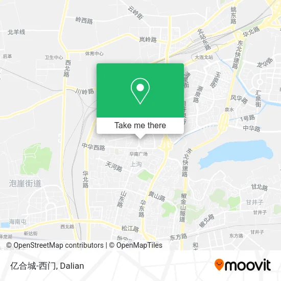 亿合城-西门 map
