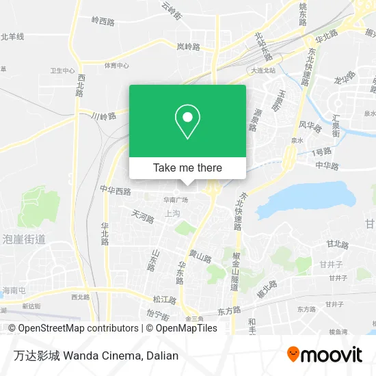 万达影城 Wanda Cinema map