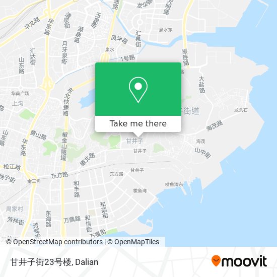 甘井子街23号楼 map