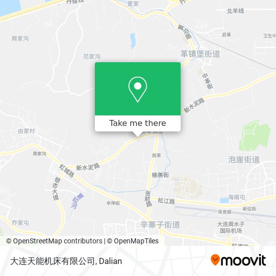 大连天能机床有限公司 map