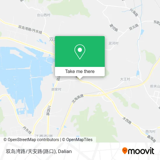 双岛湾路/天安路(路口) map