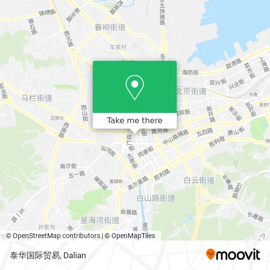 泰华国际贸易 map