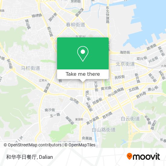 和华亭日餐厅 map