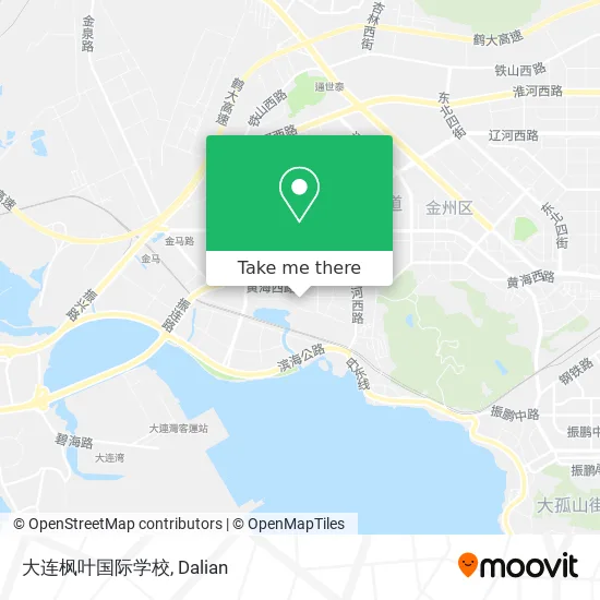 大连枫叶国际学校 map