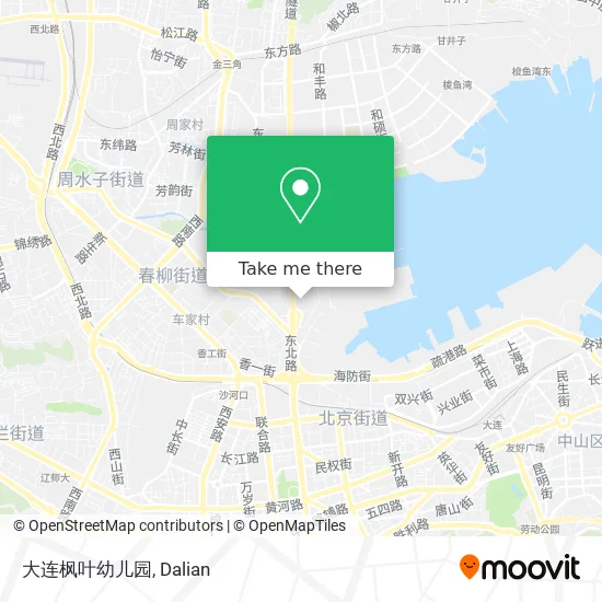 大连枫叶幼儿园 map