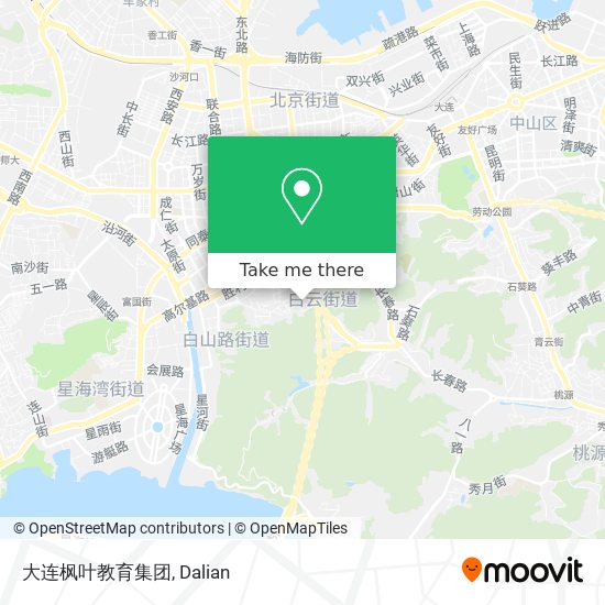 大连枫叶教育集团 map