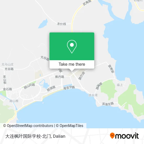 大连枫叶国际学校-北门 map