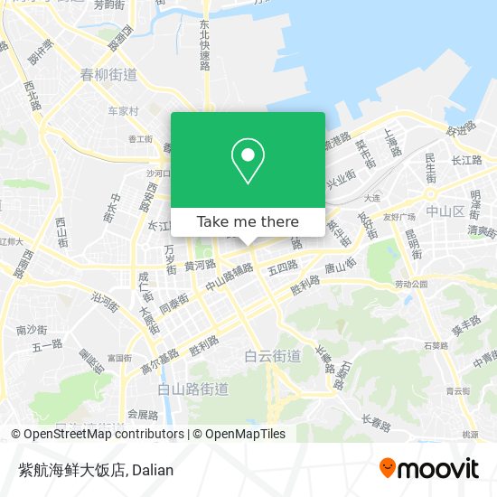紫航海鲜大饭店 map