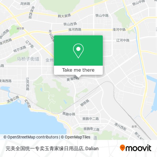 完美全国统一专卖玉青家缘日用品店 map